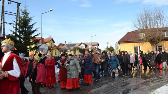 Gm. Gorzków. Przemaszerował Orszak Trzech Króli [GALERIA ZDJĘĆ]