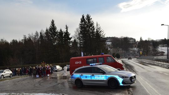 Gm. Gorzków. Przemaszerował Orszak Trzech Króli [GALERIA ZDJĘĆ]