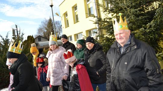 Gm. Gorzków. Przemaszerował Orszak Trzech Króli [GALERIA ZDJĘĆ]