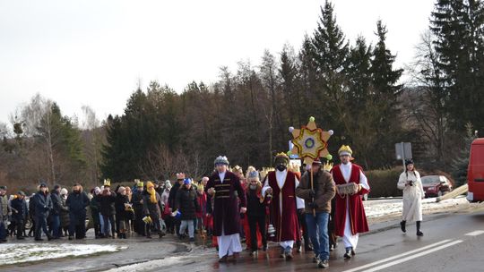 Gm. Gorzków. Przemaszerował Orszak Trzech Króli [GALERIA ZDJĘĆ]