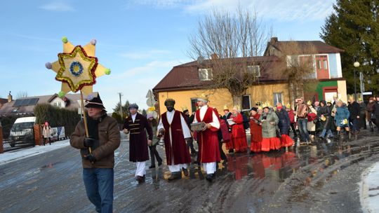 Gm. Gorzków. Przemaszerował Orszak Trzech Króli [GALERIA ZDJĘĆ]