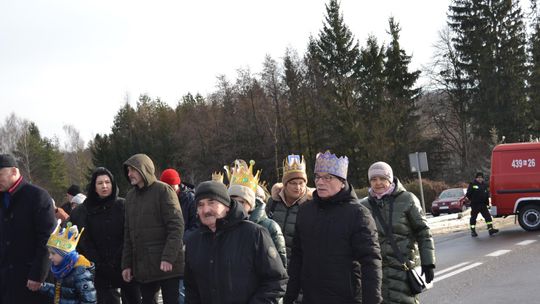 Gm. Gorzków. Przemaszerował Orszak Trzech Króli [GALERIA ZDJĘĆ]