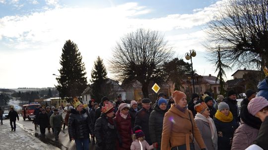 Gm. Gorzków. Przemaszerował Orszak Trzech Króli [GALERIA ZDJĘĆ]