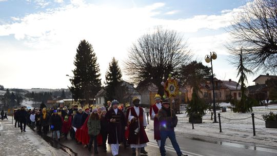Gm. Gorzków. Przemaszerował Orszak Trzech Króli [GALERIA ZDJĘĆ]