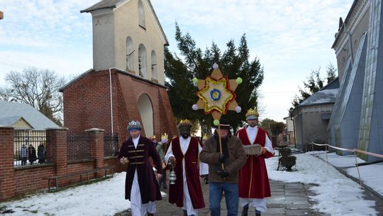 Gm. Gorzków. Przemaszerował Orszak Trzech Króli [GALERIA ZDJĘĆ]