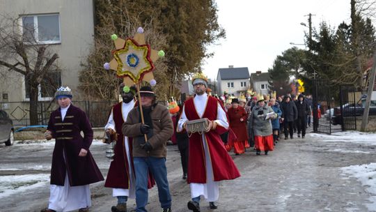 Gm. Gorzków. Przemaszerował Orszak Trzech Króli [GALERIA ZDJĘĆ]