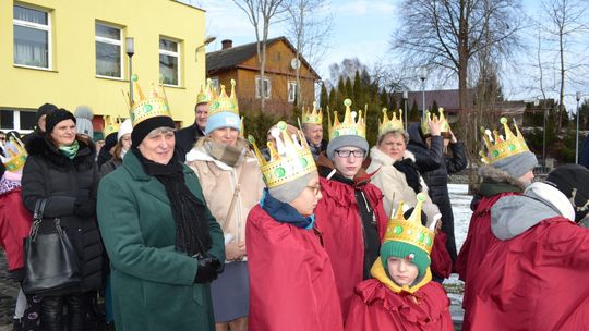 Gm. Gorzków. Przemaszerował Orszak Trzech Króli [GALERIA ZDJĘĆ]