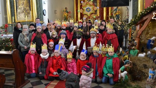 Gm. Gorzków. Przemaszerował Orszak Trzech Króli [GALERIA ZDJĘĆ]