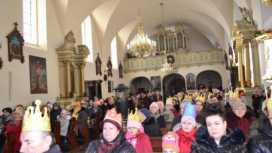 Gm. Gorzków. Przemaszerował Orszak Trzech Króli [GALERIA ZDJĘĆ]