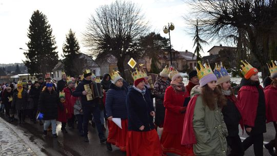 Gm. Gorzków. Przemaszerował Orszak Trzech Króli [GALERIA ZDJĘĆ]
