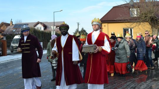 Gm. Gorzków. Przemaszerował Orszak Trzech Króli [GALERIA ZDJĘĆ]