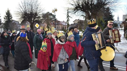 Gm. Gorzków. Przemaszerował Orszak Trzech Króli [GALERIA ZDJĘĆ]