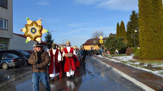 Gm. Gorzków. Przemaszerował Orszak Trzech Króli [GALERIA ZDJĘĆ]