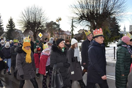Gm. Gorzków. Przemaszerował Orszak Trzech Króli [GALERIA ZDJĘĆ]