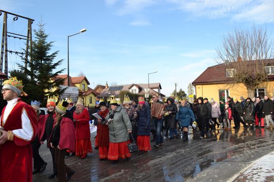 Gm. Gorzków. Przemaszerował Orszak Trzech Króli [GALERIA ZDJĘĆ]
