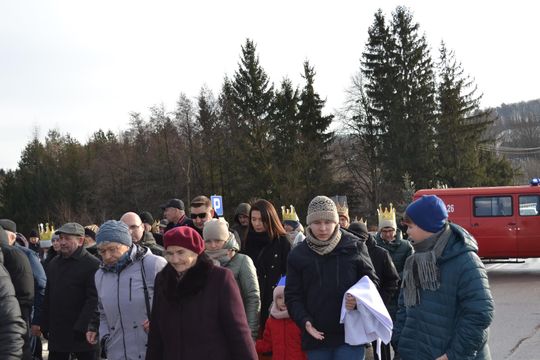 Gm. Gorzków. Przemaszerował Orszak Trzech Króli [GALERIA ZDJĘĆ]