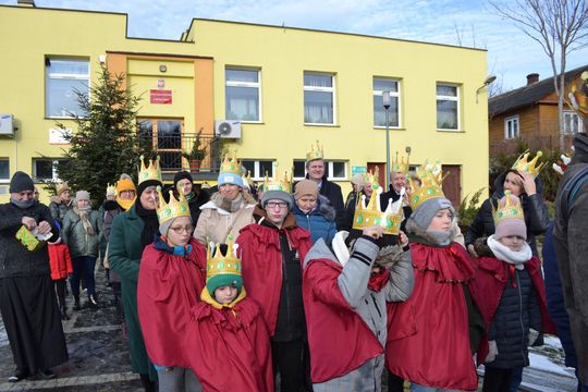 Gm. Gorzków. Przemaszerował Orszak Trzech Króli [GALERIA ZDJĘĆ]