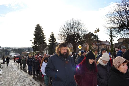 Gm. Gorzków. Przemaszerował Orszak Trzech Króli [GALERIA ZDJĘĆ]