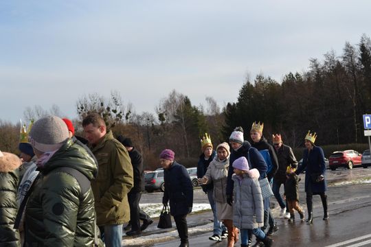 Gm. Gorzków. Przemaszerował Orszak Trzech Króli [GALERIA ZDJĘĆ]