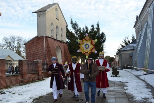 Gm. Gorzków. Przemaszerował Orszak Trzech Króli [GALERIA ZDJĘĆ]