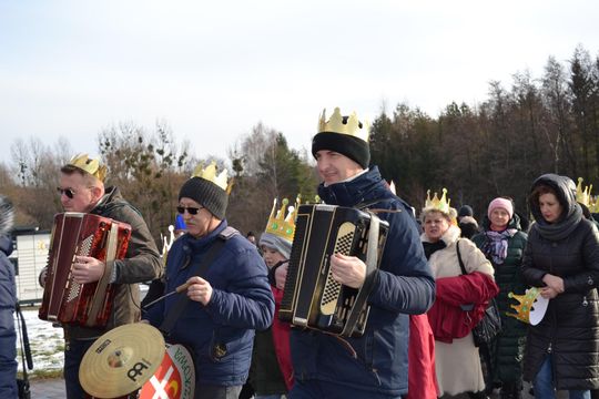 Gm. Gorzków. Przemaszerował Orszak Trzech Króli [GALERIA ZDJĘĆ]