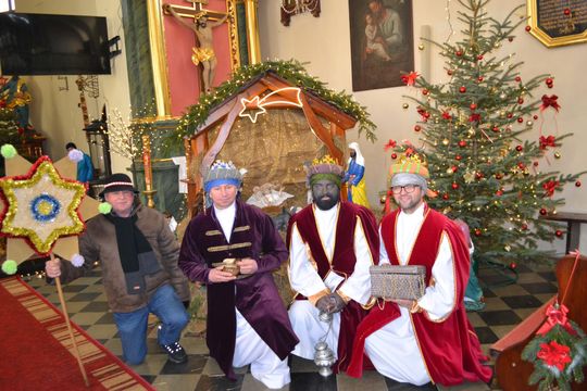 Gm. Gorzków. Przemaszerował Orszak Trzech Króli [GALERIA ZDJĘĆ]