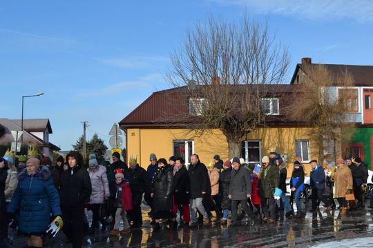 Gm. Gorzków. Przemaszerował Orszak Trzech Króli [GALERIA ZDJĘĆ]