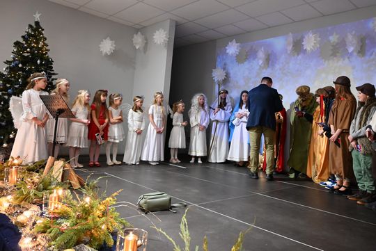 Gm. Rejowiec Fabryczny. Jasełka podczas X sesji Rady Gminy [GALERIA ZDJĘĆ]