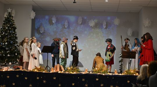 Gm. Rejowiec Fabryczny. Jasełka podczas X sesji Rady Gminy [GALERIA ZDJĘĆ]