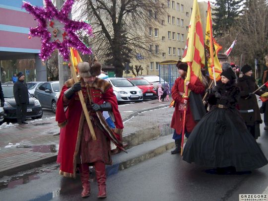 Krasnystaw. Orszak Trzech Króli z kościoła pw. Trójcy Przenajświętszej [GALERIA ZDJĘĆ]