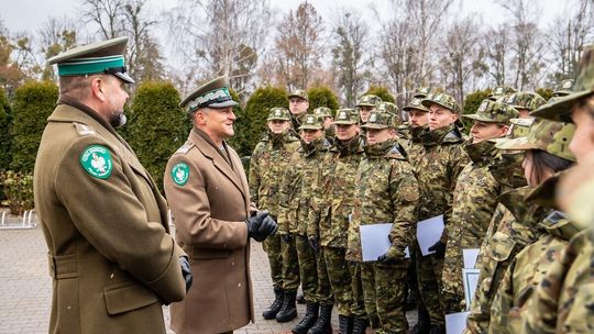 Chełm. Ślubowanie nowo przyjętych funkcjonariuszy NOSG [GALERIA ZDJĘĆ]