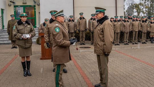 Chełm. Ślubowanie nowo przyjętych funkcjonariuszy NOSG [GALERIA ZDJĘĆ]