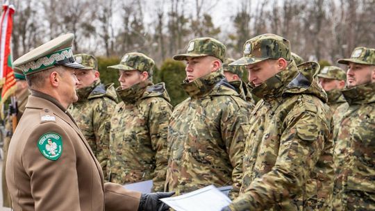 Chełm. Ślubowanie nowo przyjętych funkcjonariuszy NOSG [GALERIA ZDJĘĆ]