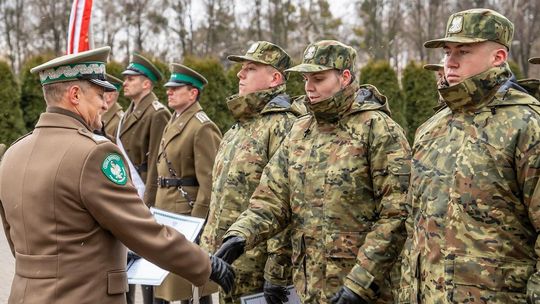 Chełm. Ślubowanie nowo przyjętych funkcjonariuszy NOSG [GALERIA ZDJĘĆ]