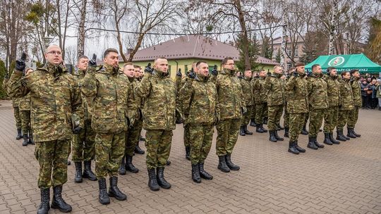Chełm. Ślubowanie nowo przyjętych funkcjonariuszy NOSG [GALERIA ZDJĘĆ]