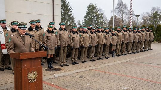 Chełm. Ślubowanie nowo przyjętych funkcjonariuszy NOSG [GALERIA ZDJĘĆ]