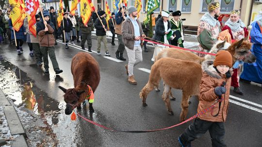 Orszak trzech króli przeszedł ulicami Włodawy [GALERIA ZDJĘĆ]