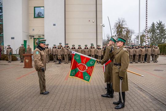 Chełm. Ślubowanie nowo przyjętych funkcjonariuszy NOSG [GALERIA ZDJĘĆ]