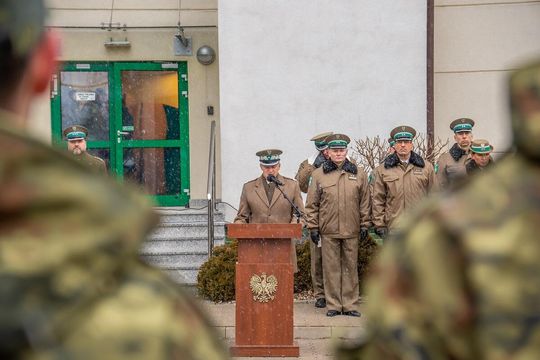 Chełm. Ślubowanie nowo przyjętych funkcjonariuszy NOSG [GALERIA ZDJĘĆ]