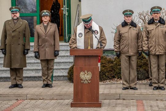 Chełm. Ślubowanie nowo przyjętych funkcjonariuszy NOSG [GALERIA ZDJĘĆ]