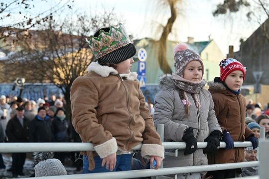 Orszak trzech króli przeszedł ulicami Włodawy [GALERIA ZDJĘĆ]
