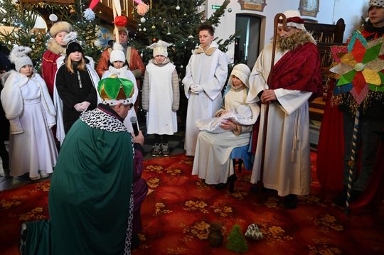 Gm. Rejowiec Fabryczny. Uliczkami Pawłowa przeszedł Orszak Trzech Króli [GALERIA ZDJĘĆ]