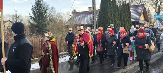 Gmina Hanna. Orszak Trzech Króli A.D. 2025 w Dołhobrodach [GALERIA ZDJĘĆ]