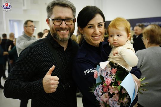 100 nowych policjantów zasiliło lubelski garnizon policji [GALERIA ZDJĘĆ]