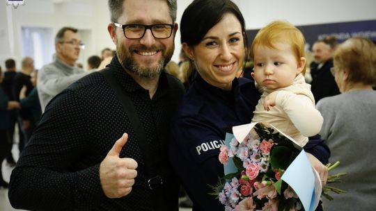 100 nowych policjantów zasiliło lubelski garnizon policji [GALERIA ZDJĘĆ]