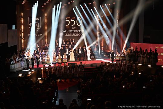 Gala podsumowująca rok jubileuszu 550-lecia Województwa Lubelskiego [GALERIA ZDJĘĆ]