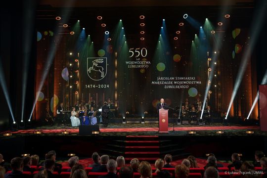 Gala podsumowująca rok jubileuszu 550-lecia Województwa Lubelskiego [GALERIA ZDJĘĆ]