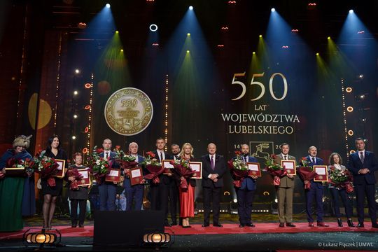 Gala podsumowująca rok jubileuszu 550-lecia Województwa Lubelskiego [GALERIA ZDJĘĆ]
