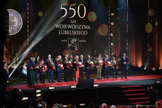 Gala podsumowująca rok jubileuszu 550-lecia Województwa Lubelskiego [GALERIA ZDJĘĆ]