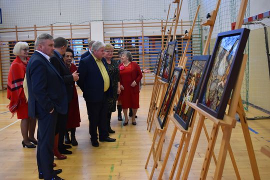 Noworoczne spotkanie opłatkowe w gminie Żółkiewka [GALERIA ZDJĘĆ]